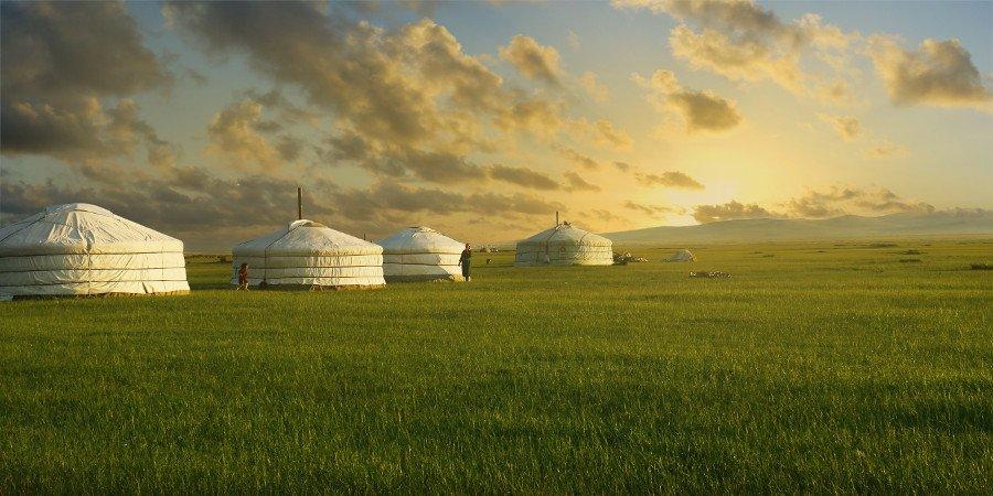 Yurta, le tradizionali abitazioni Mongole